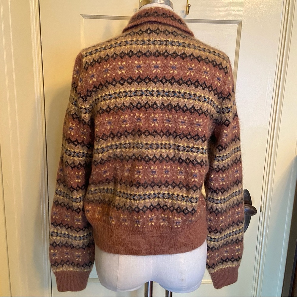 $398 Dôen Natia Fairisle Cardigan - Picture 5 of 11